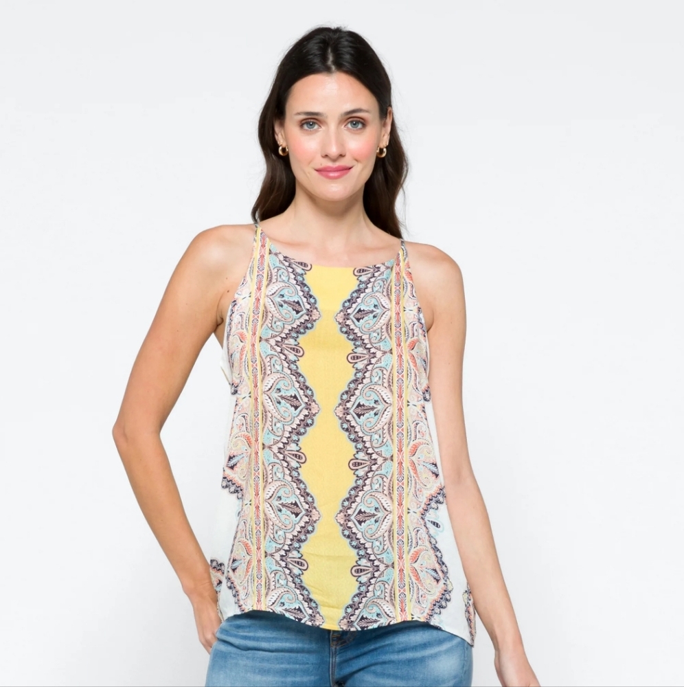 RENEE C Alecto Halter Top